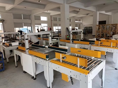 夹箱机构-纸箱导正机构