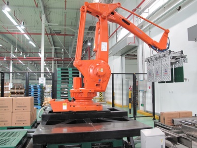 机器人码垛机生产线|可口可乐公司