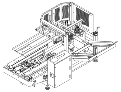 机械臂立式开箱机